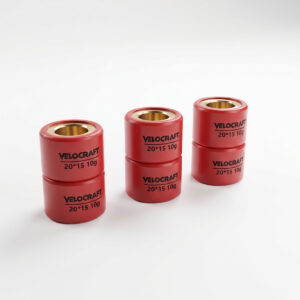 VELOCRAFT Roller CVT Honda Vario 125 150 160 PCX 150 160 ADV 150 160 Beat Street Deluxe Genio Scoopy FI 6 Pcs 20x15mm 10 11 12 13 14 15 16 17 18 19 Gram Pure Copper