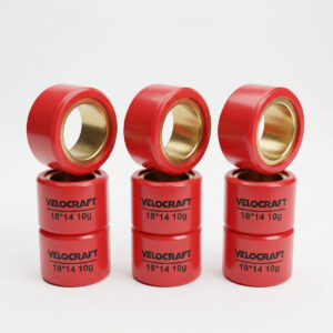 VELOCRAFT Roller CVT Honda Vario 110 FI ESP Karbu Beat FI Street Pop ESP OLD Spacy FI 18x14mm 6 Pcs Polymaide 46 Pure Copper 9 10 11 12 13 Gram